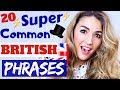 20  VERY Common BRITISH PHRASES and Expressions #britishenglishphrases