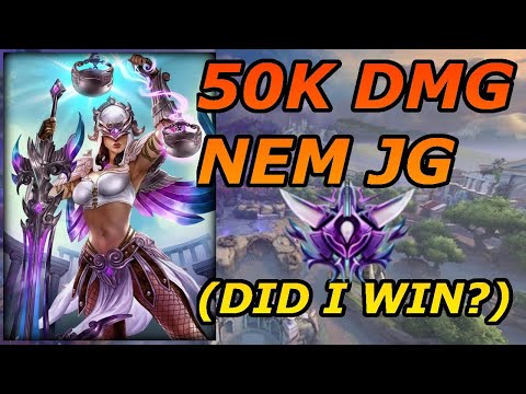 I DID 50K DMG WITH NEMESIS IN THE JG (but did I win?) - Masters Ranked 5v5 Conquest - SMITE