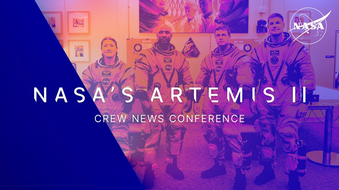 NASA's Artemis II Crew News Conference (April 8, 2026) - YouTube