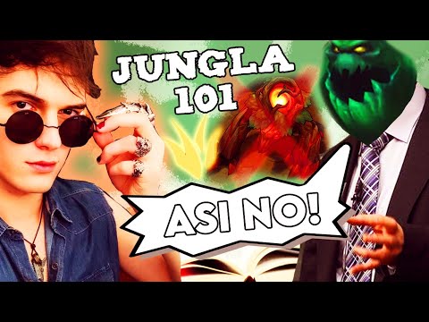 LE DOY CLASES AL JUNGLA ENEMIGO CON MI ZAC