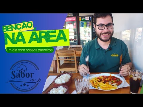 Benção na Área, visitando nosso parceiro: Sabor Caseiro 