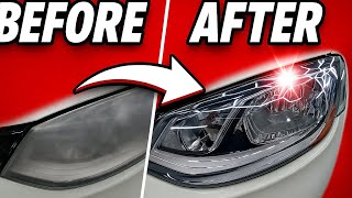 Headlight Restoration Like a Pro POV - Step by Step to Crystal Clear Results