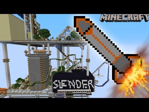 Minecraft: TOTAL ANIHILATION OF SKYTASTIC THEME PARK!! (Missles, Boxes Of Doom, Grenades)