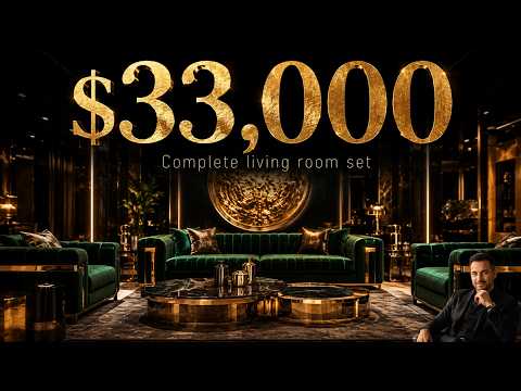 A $33,000 Portuguese-Style Living Room From a Foshan Factory