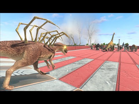 Escape from ALIEN ALLOSAURUS - Animal Revolt Battle Simulator