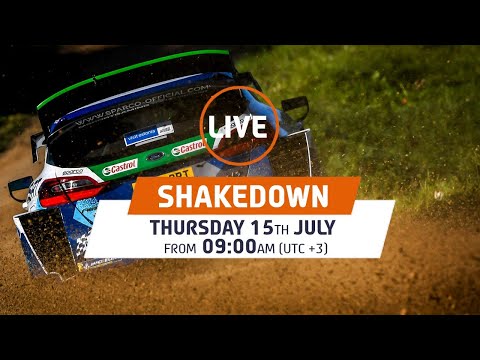 WRC LIVE! Shakedown WRC Rally Estonia 2021