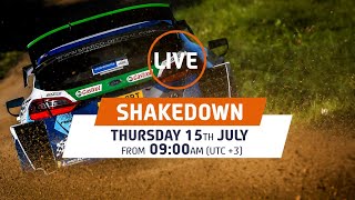 WRC LIVE! Shakedown WRC Rally Estonia 2021