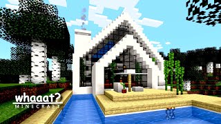 Minecraft: How to Build a Cool Modern House - Tutorial