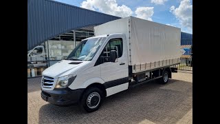 Nákladní vozidlo plachta < 3.5t Mercedes-Benz Sprinter 514 CDI/ Huifzeil/ Airco/ EURO 6 na prodej - Obrázek 4 | Autoline CZ Nákladní vozidlo plachta < 3.5t Mercedes-Benz Sprinter 514 CDI/ Huifzeil/ Airco/ EURO 6 | Obrázek 4 - Autoline