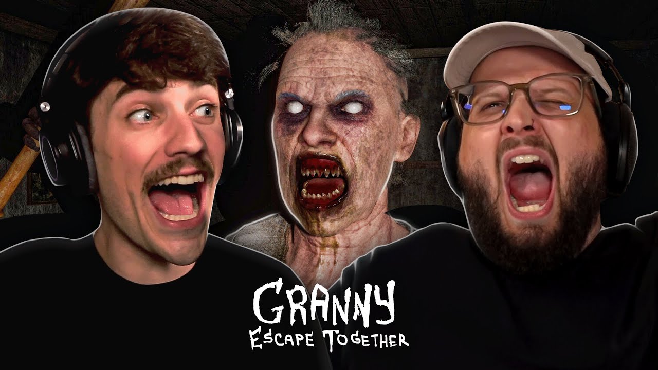MOUNT E CAP FUGINDO DA GRANNY | Granny: Escape Together