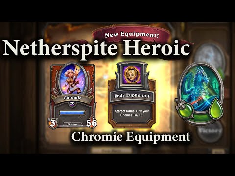 Netherspite Heroic : Chromie (Rattlegore) Equipment : Hearthstone Mercenaries