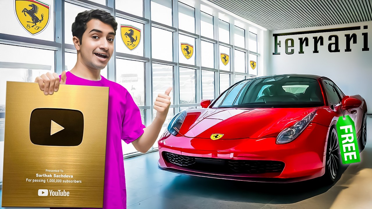 How Many FREE Things Can 1 Million Subs Get Me?