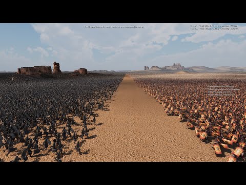 200,000 Roman Generals vs 3 Million Persians Ultimate Epic Battle Simulator 2