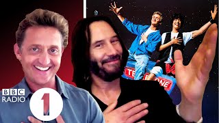 &quot;Excellent!&quot; Bill &amp; Ted&#39;s Keanu Reeves and Alex Winter on air guitar, robot heads and Hamlet.
