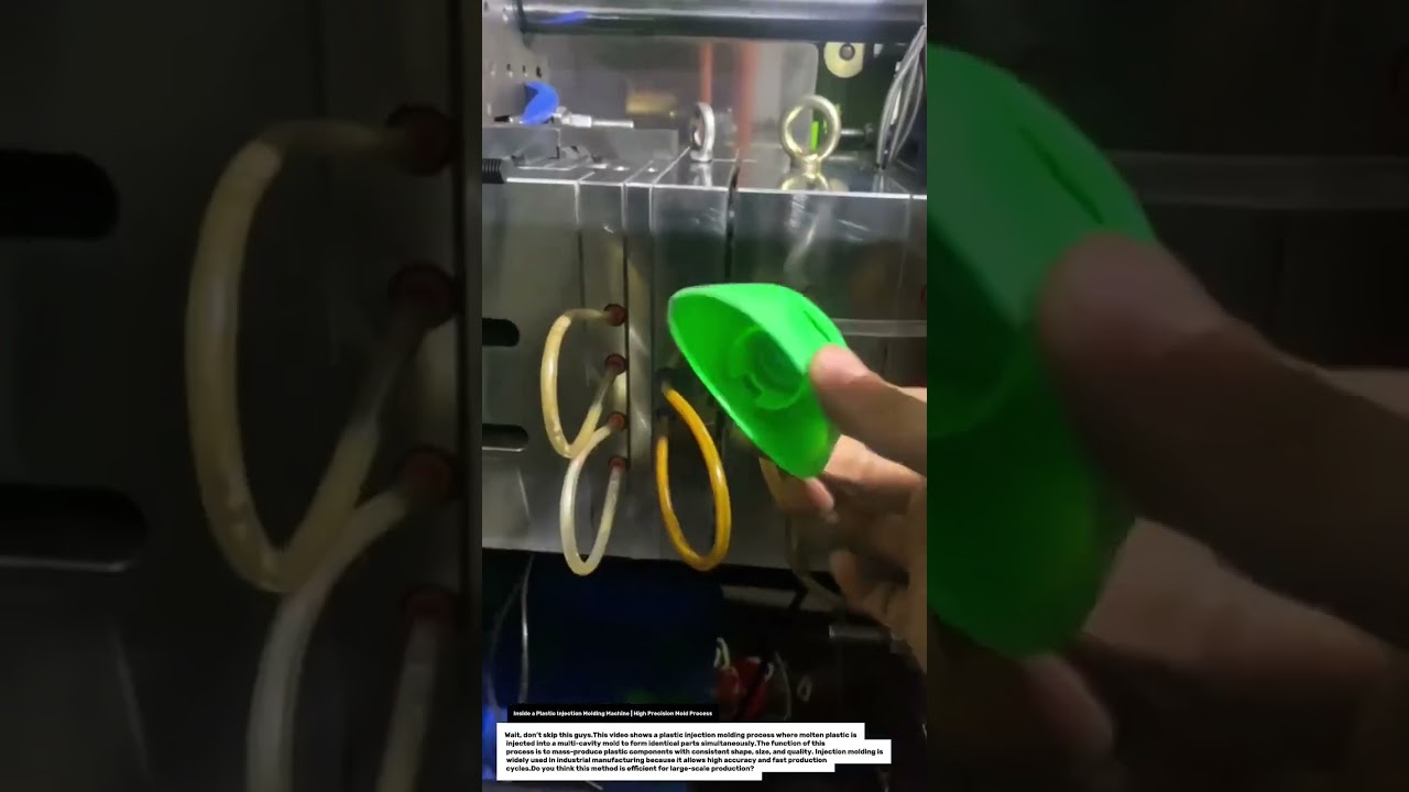 Inside a Plastic Injection Molding Machine | High Precision Mold Process.