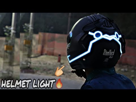 Installing Lights on Helmet