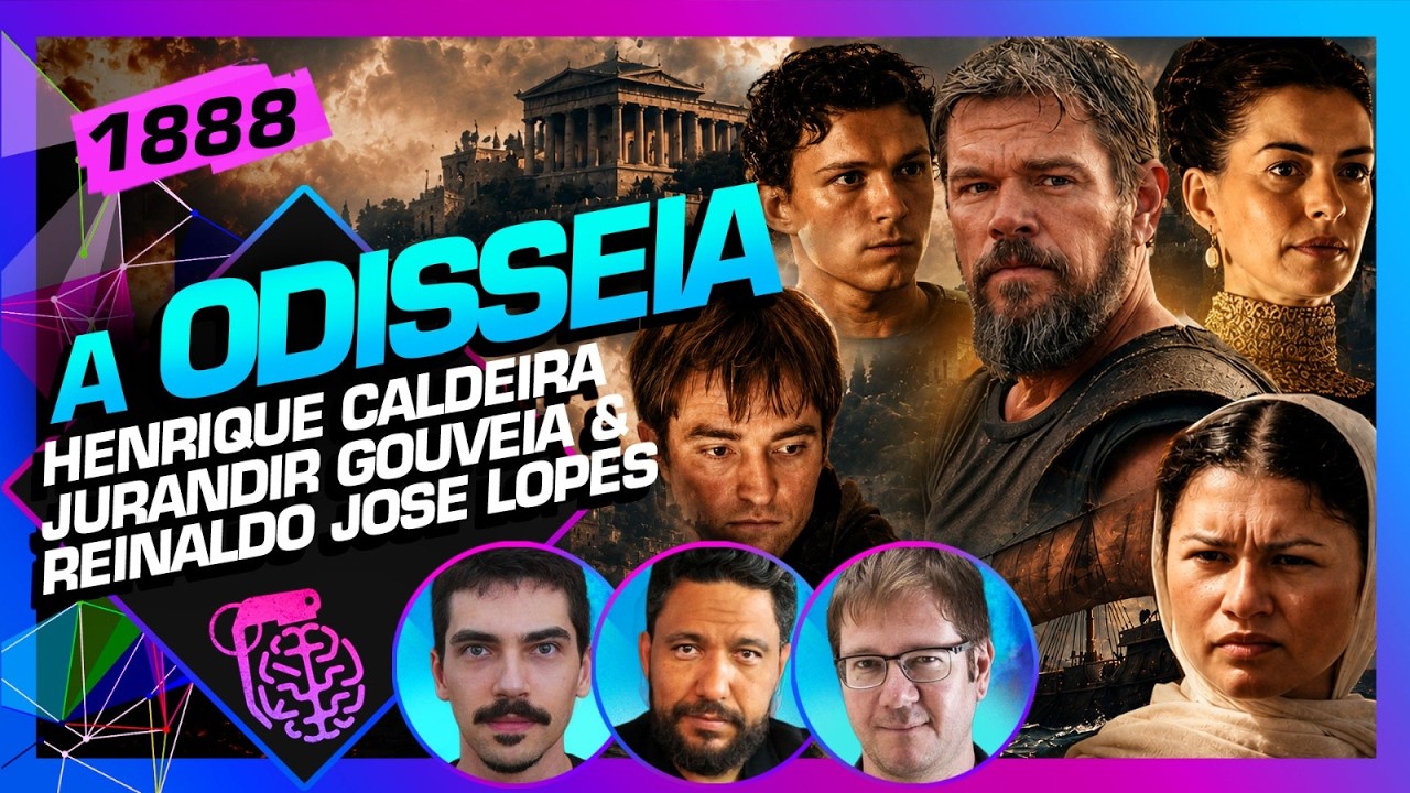 A ODISSEIA: HENRIQUE CALDEIRA, JURANDIR GOLVEIA E REINALDO LOPES - Inteligência Ltda. Podcast #1888