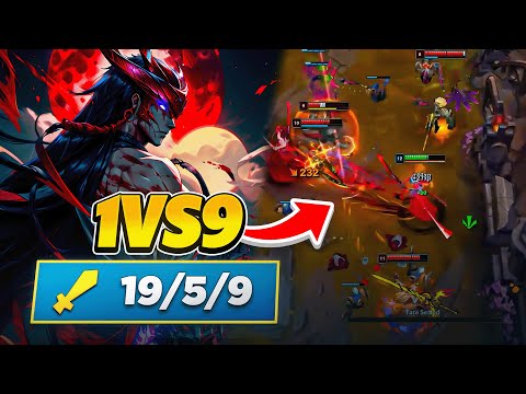 WHEN YOUR TEAM IS USELESS... SOLO CARRY WITH YONE