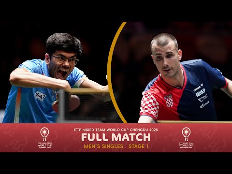FULL MATCH | Manav Thakkar vs Tomislav Pucar | ITTF Mixed Team World Cup 2025 (Stage 1)