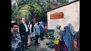 আলতাফ হোসেন গোলন্দাজ আশ্রয়ন-২ প্রকল্প পরিদর্শন