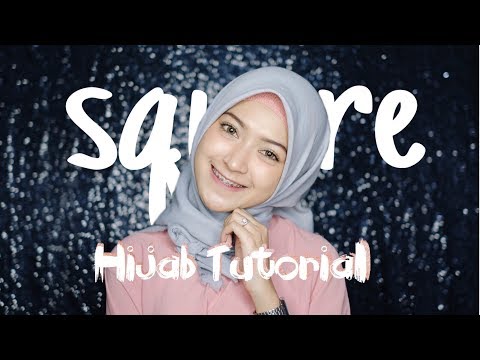 Tutorial Hijab Segi Empat Simple Untuk Anak Sekolah