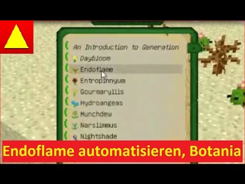 Endoflame Botania automatisieren Grundlagen Tutorial mit ME System