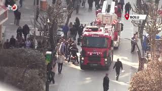 Boluda Yanık Kokusu İtfaiye Ekiplerini Harekete Geçirdi