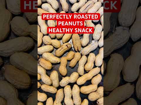 PERFECTLY ROASTED PEANUTS in MINUTES in THE OVEN #healthy #highprotein