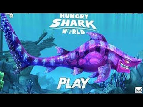 Hungry Shark World - NEW Dark Magic Shark Unlocked - Gameplay Walkthrough 2020