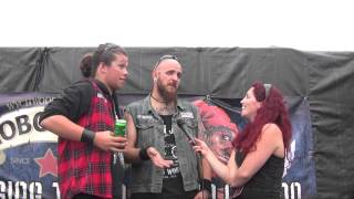 King Creature  interview @ Bloodstock Festival 2014