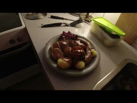 MongoTV_3701 - Min Aftensmad - MEDISTERPØLSE Med Kartofler - Brun Sovs og RØDKÅL