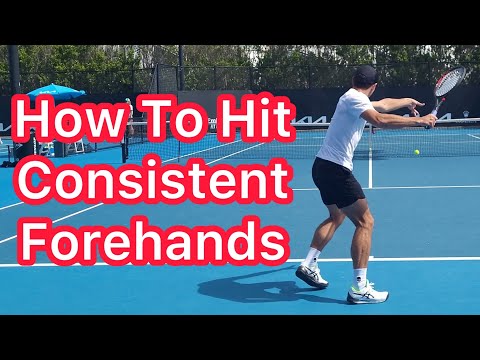 3 Tips For Easy Forehand Consistency (Aslan Karatzev Tennis Technique)