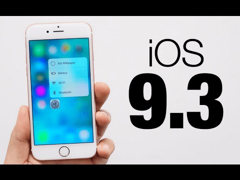 New iOS 9 3 hidden features future