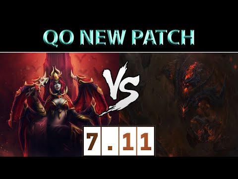 QO [Queen of Pain] vs [Shadow Fiend] ► Dota 2 7.11
