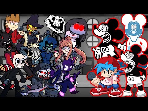 Happy VS Mickey Mouse But Different Characters Sing It🎵Everyone Sings Happy NEW CHARACTERS