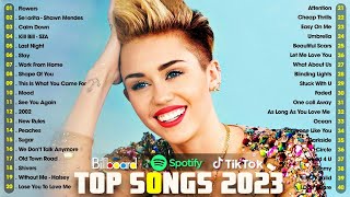 Billboard Hot 100 Songs Of 2023 - Miley Cyrus, Adele, Selena Gomez, Maroon 5, Ed Sheeran, Dua Lipa