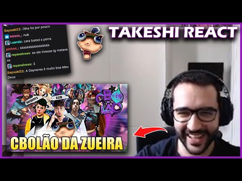 TAKESHI REACT | PRO PLAYERS AMASSADOS E MONOS DANDO SHOW - CBOLÃO DA ZUEIRA