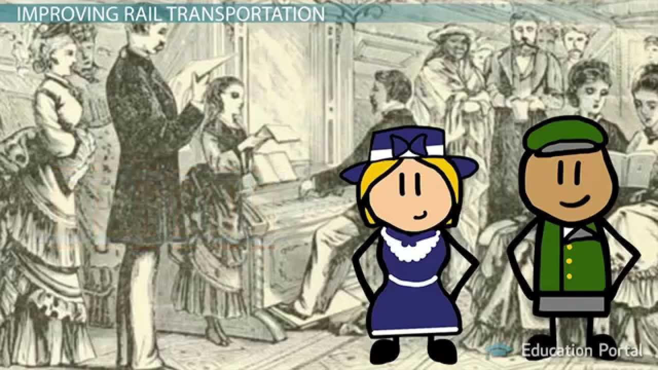 What impact did railroads have in the 19th century?