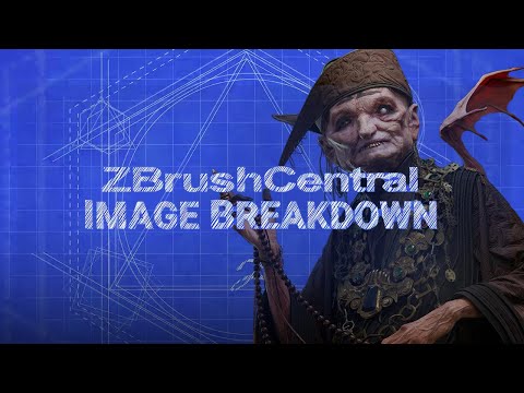 ZBrushCentral Image Breakdown: Alex Borre “Abyssal Matriarch” - ZBrush 2022