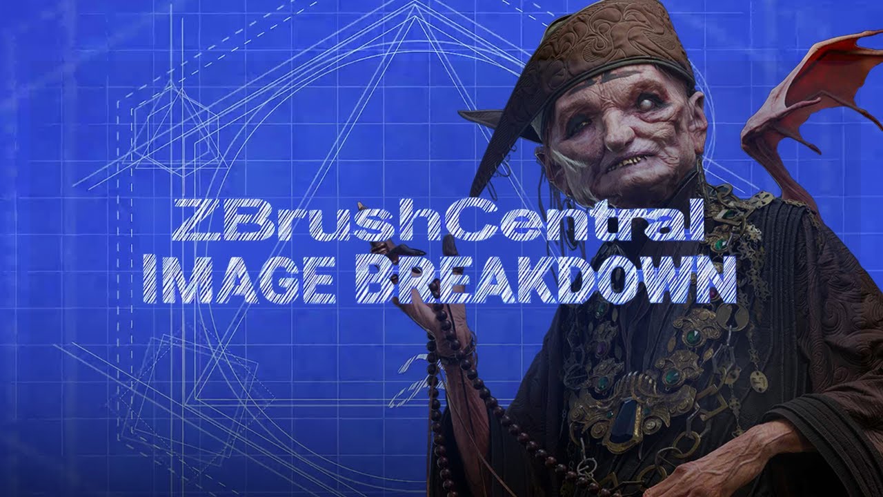 ZBrushCentral Image Breakdown: Alex Borre “Abyssal Matriarch” - ZBrush 2022