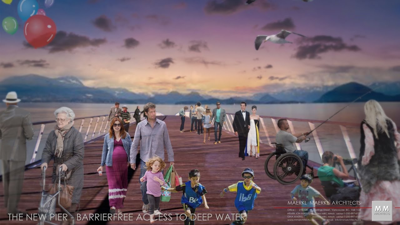 Qualicum Beach Pier + Sustainable Community Harbour  | Vancouver I | Maerkl Maerkl Architects