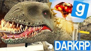 LES DINOSAURES DETRUISENT LA VILLE ! (nuke) – Garry's Mod DarkRP