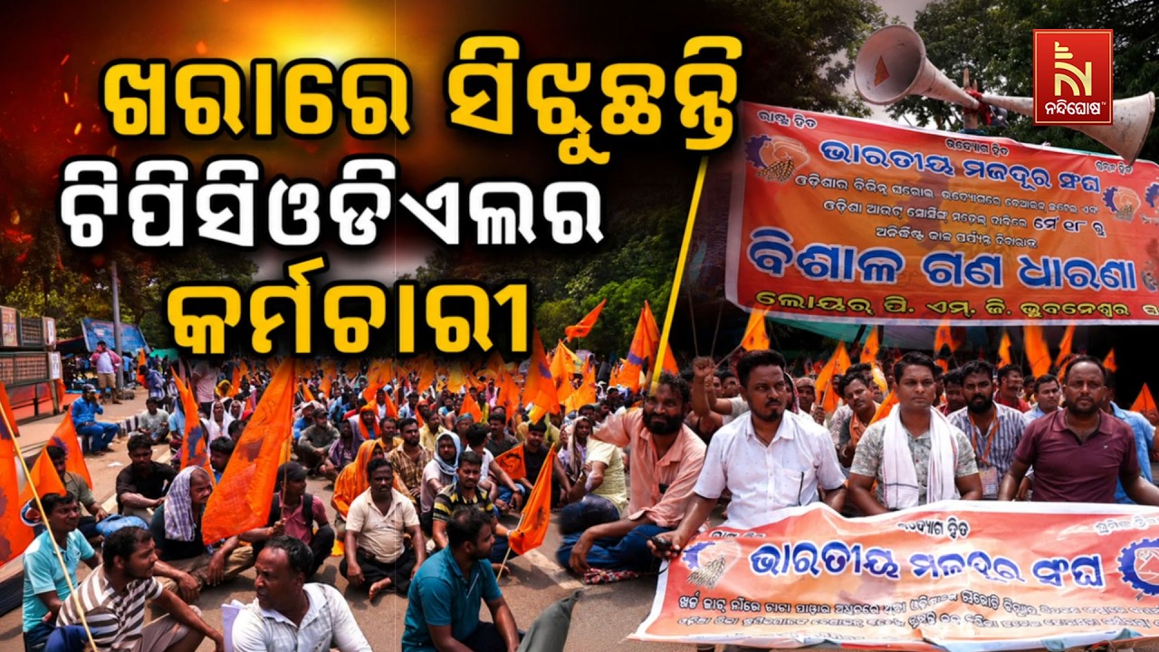 🔴 Live | ଖରାରେ ସିଝୁଛନ୍ତି ଟିପିସିଓଡିଏଲ କର୍ମଚାରୀ