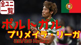 【ユニフォーム紹介】ポルトガル・プリメイラ・リーガ 25/26Home