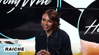 Raiche plays Finish That Phrase and Talks New Music | Hollywire