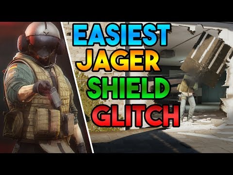 EASIEST JÄGER FACE SHIELD GLITCH METHOD - TUTORIAL - INVINCIBLE (Rainbow Six Siege)