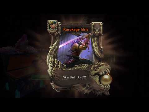 I Tried Getting The New Kurokage Idris Skin With That 2% Ninja Box