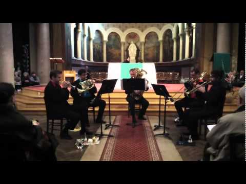 Mussorgsky - Pictures at an exhibition (Part 1) by the Fantasy Brass Quintet