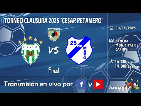 LRFPR - D. Mandiyú vs. 25 de Mayo (Final)