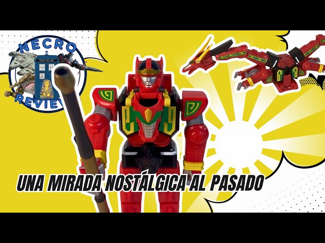 Vídeo relacionado con Power Rangers Mighty Morphin Re-Ignition - Red Dragon Deluxe Combinable Thunderzord (temporada 2) por Playmates Toys